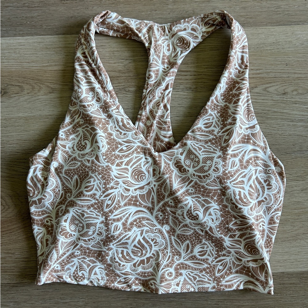 LICIFIT CAPRI BUILT-IN V-TANK CROP TOP
